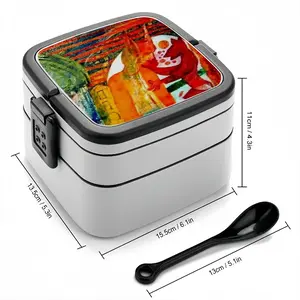 73 Fragment S Double Layer Bento Box