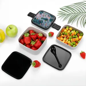 Bits And Pieces Double Layer Bento Box