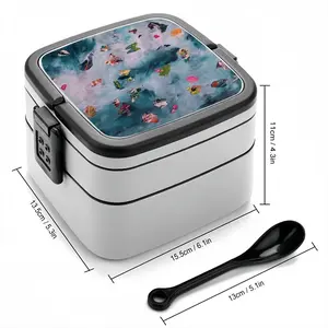 Bits And Pieces Double Layer Bento Box