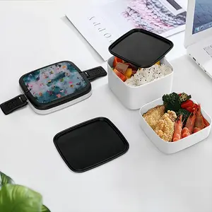 Bits And Pieces Double Layer Bento Box