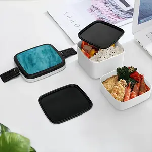 The Sea Double Layer Bento Box