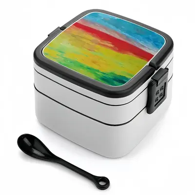 Earthly Aurora Double Layer Bento Box