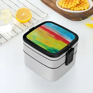 Earthly Aurora Double Layer Bento Box