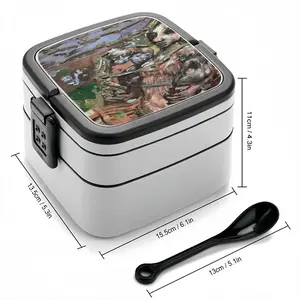 Going Through It Double Layer Bento Box