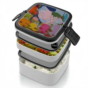 Indoor Mountain Double Layer Bento Box