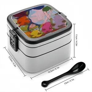 Indoor Mountain Double Layer Bento Box