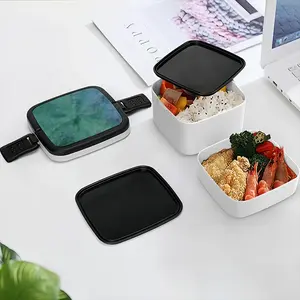 Growth 266 Seconds Double Layer Bento Box