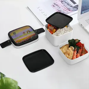 Windmill Double Layer Bento Box