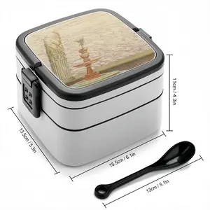 Palace In The Sky Double Layer Bento Box