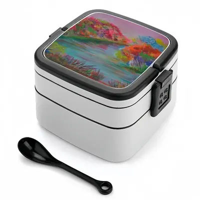 Rhythm Of Colors Double Layer Bento Box