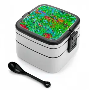 Plants At Giverny Double Layer Bento Box