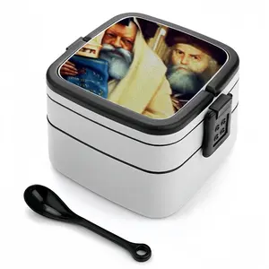 Rabbis Shneerson Double Layer Bento Box