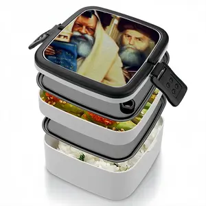 Rabbis Shneerson Double Layer Bento Box