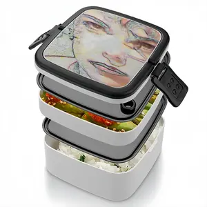 Anna Artsy Double Layer Bento Box