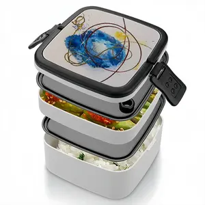 Scribbs F Double Layer Bento Box