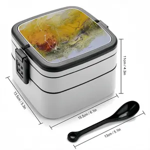 Tiger Lily King Double Layer Bento Box