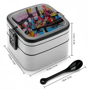 La Pointe Du Rat Double Layer Bento Box