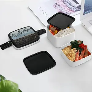 Soften Double Layer Bento Box