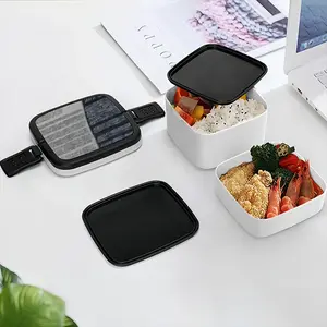 Pros And Cons Double Layer Bento Box