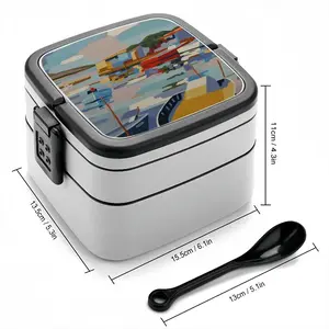 Sète La Pointe Courte Double Layer Bento Box