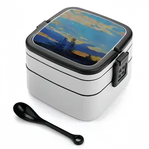 Sunset Double Layer Bento Box