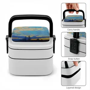 Sunset Double Layer Bento Box