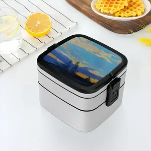 Sunset Double Layer Bento Box