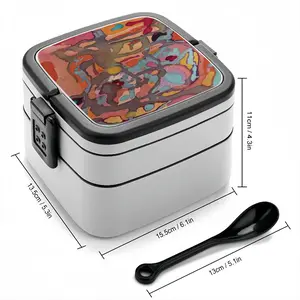 Miami Ii Double Layer Bento Box