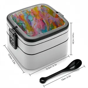 Luminous Dialogue Double Layer Bento Box