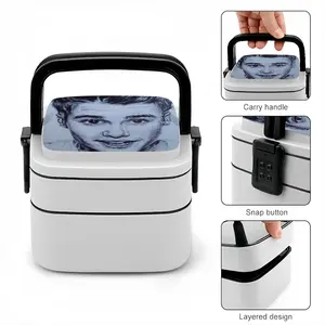 Millennial Music Double Layer Bento Box