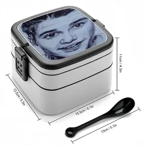 Millennial Music Double Layer Bento Box