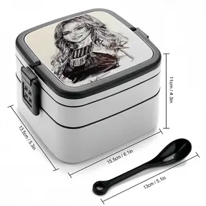 Ms Lopez Double Layer Bento Box