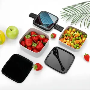 Wedge Double Layer Bento Box