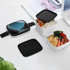 Wedge Double Layer Bento Box