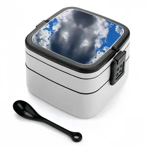 Alien Cloud Queen Double Layer Bento Box