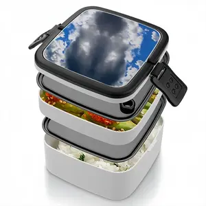 Alien Cloud Queen Double Layer Bento Box