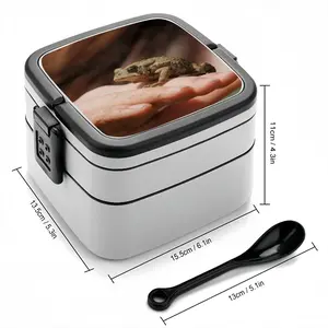 Ontario Hand Frog Double Layer Bento Box