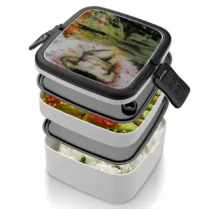 Waiting For You Double Layer Bento Box