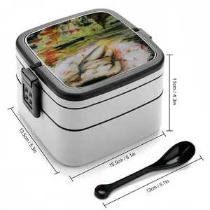 Waiting For You Double Layer Bento Box