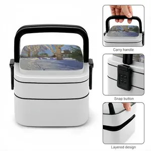 Village Samsonovo Double Layer Bento Box