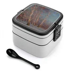 Frosty Evening Double Layer Bento Box