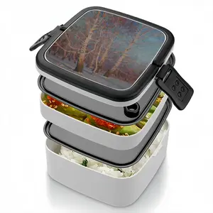 Frosty Evening Double Layer Bento Box