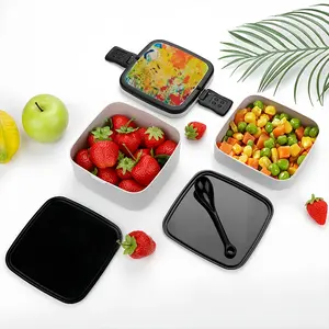 Answer The Door Double Layer Bento Box