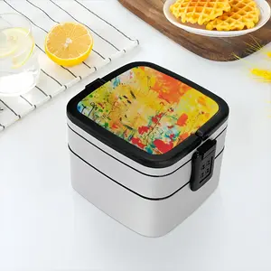 Answer The Door Double Layer Bento Box