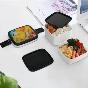 Answer The Door Double Layer Bento Box