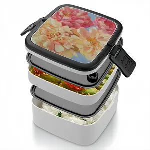 Beautiful Summer Double Layer Bento Box