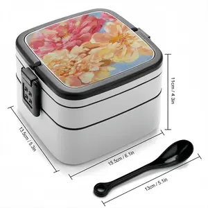 Beautiful Summer Double Layer Bento Box