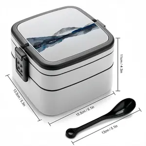 Indigo Hills Double Layer Bento Box