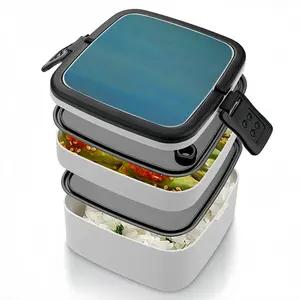 Aqua Illusion Double Layer Bento Box