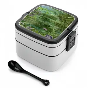 Pond Interior Gift Idea Double Layer Bento Box